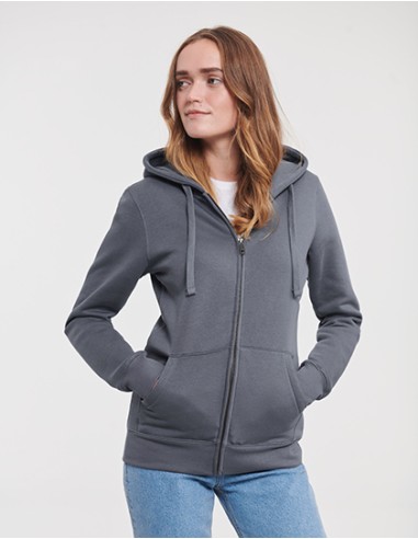 R-R-266F-0-Ladies Authentic Zipped Hood Jacket